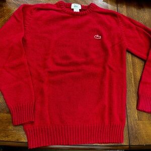 Izod Men’s Crewneck Sweater - Red